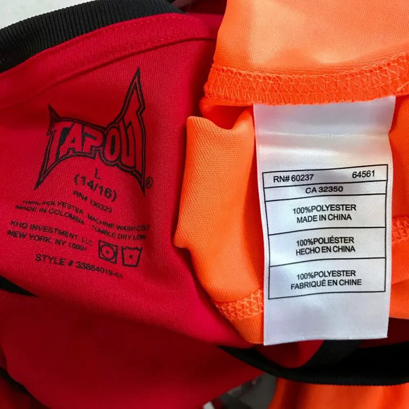 Reebok and Tapout New Top Bundle Boys L (14/16) - Picture 11 of 12